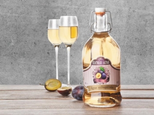 Palinka is the national Hungarian spirit made of any fruits-this one is made of plum.