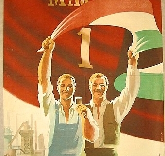 May the 1st or International workers day is a national and bank holiday in Hungary
