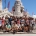 A lovely group in front of the Fisherman's Bastion at the end of a General Budapest Free Tour