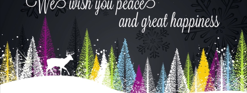 We wish you peace and great happiness