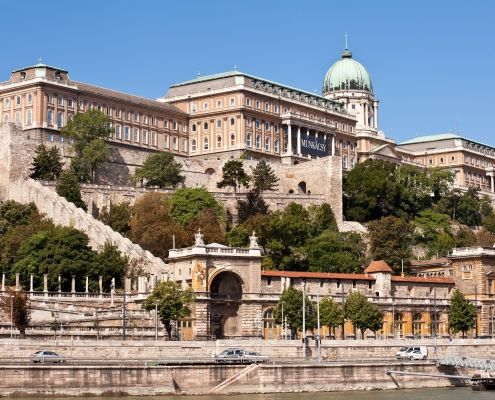 Buda Castle Garden - one day itinerary in Budapest