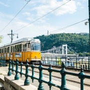 sightseeing public tram in Budapest - Budapest on a budget