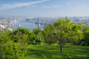 gellért hill - green places in Budapest