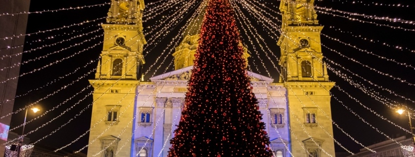 St Stephen’s Basilica Christmas market Budapest 2025
