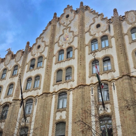 budapest art nouveau - postal savings bank