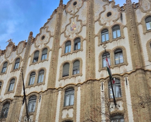 budapest art nouveau - postal savings bank
