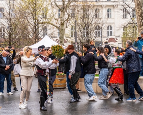 Budapest Easter events 2026 - Vörösmarty square
