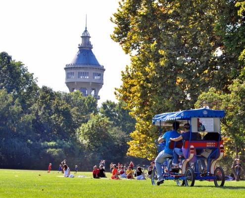 budapest with toddlers Margaret Island